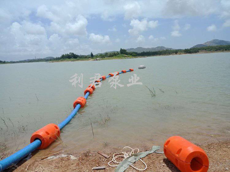 漂浮式水泵 大流量漂浮式泵 双浮筒并联安装潜水泵供应