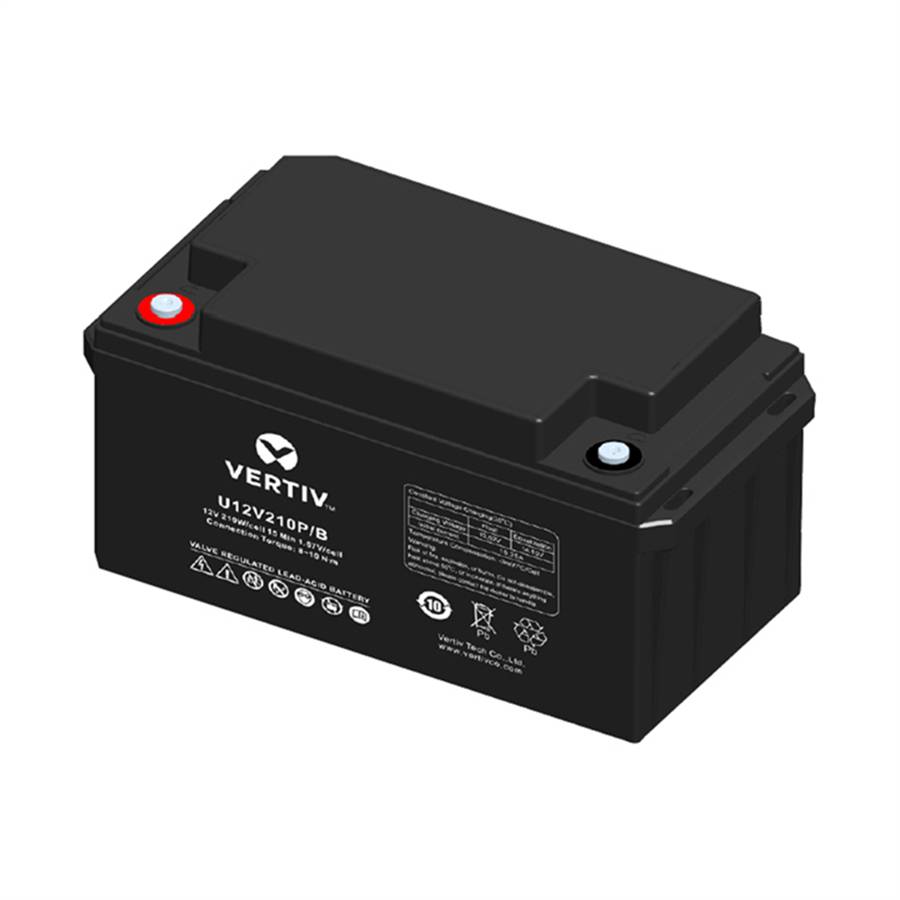 VERTIV維諦蓄電池U12V210P/B 12V210W光伏發電 UPS/EPS電源