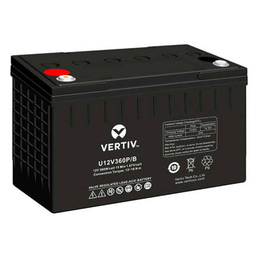 VERTIV維諦蓄電池U12V185P/B 12V185W光伏發電 UPS/EPS電源