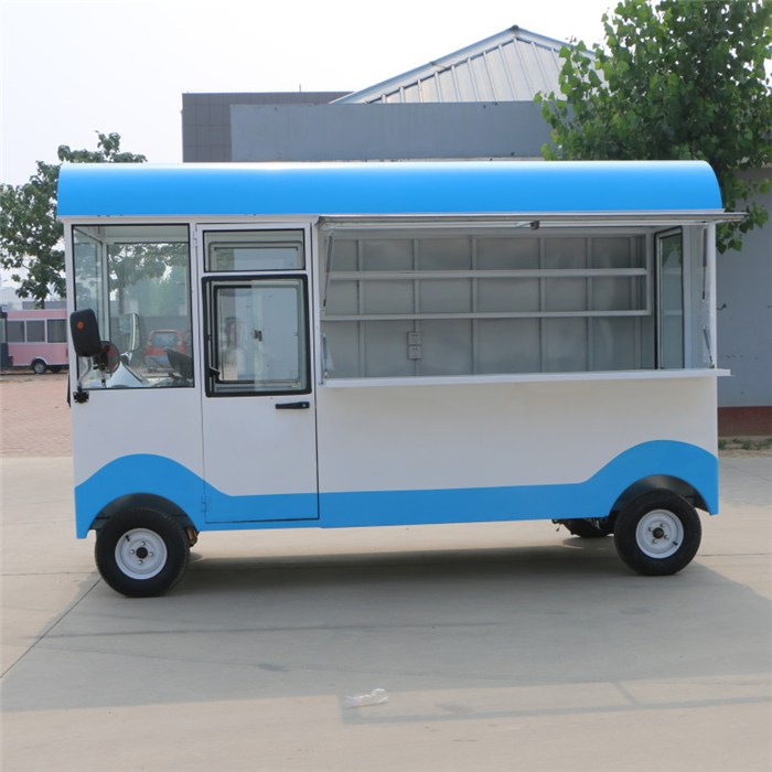 移動三輪電動餐車-龍口移動電動餐車-億品香餐車十年老廠