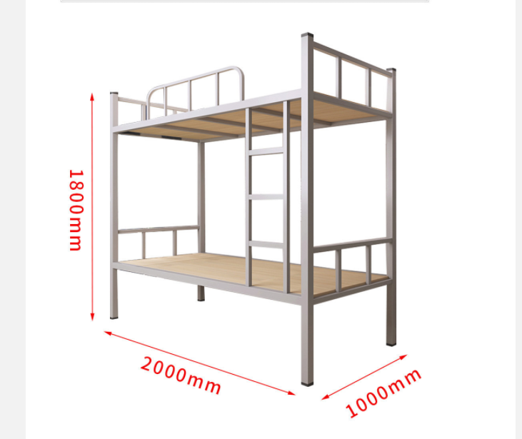 广西百色加厚架子床 员工铁艺铁架子床 批发供应