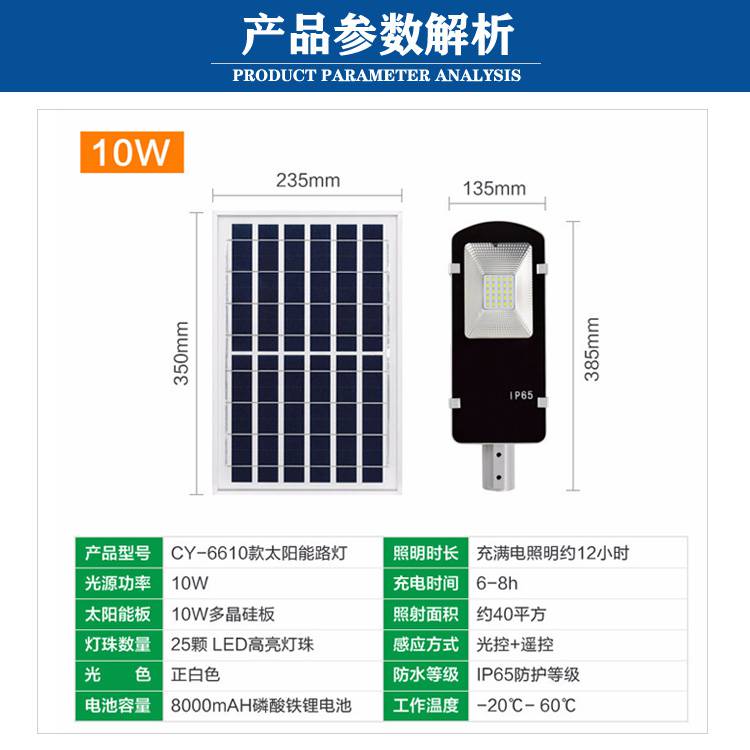 聊城东阿7米太阳能路灯抱箍路灯/厂家供货