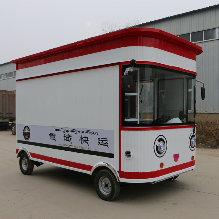商洛電動餐車廠家-億品香餐車十年老廠-電動流動餐車廠家