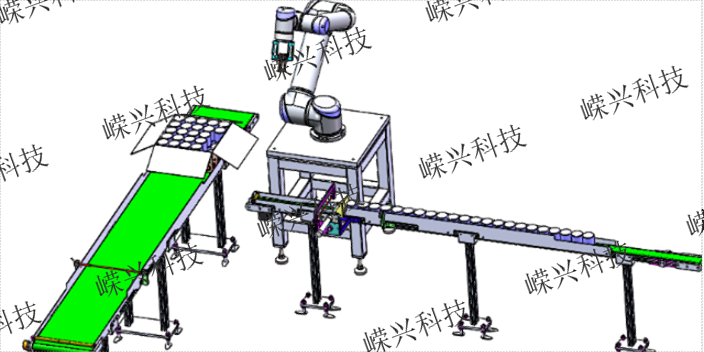 重慶附近哪里**器人裝箱機碼垛機 貼心服務 成都嶸興科技供應