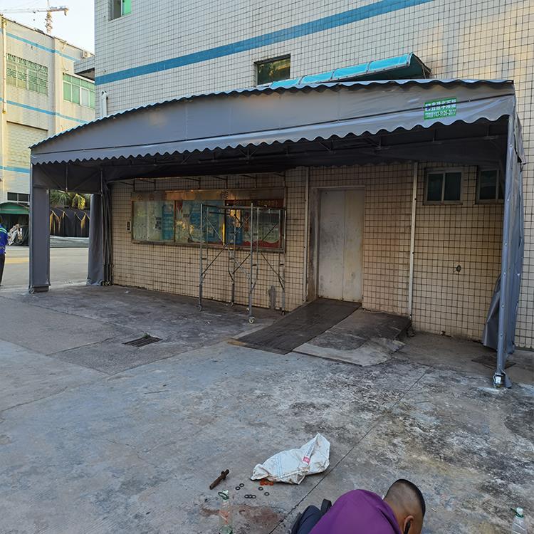 成都电动防雨篷搭建