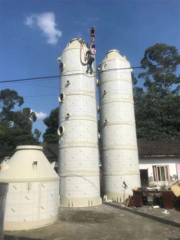 鄭州脫硫噴淋塔工程
