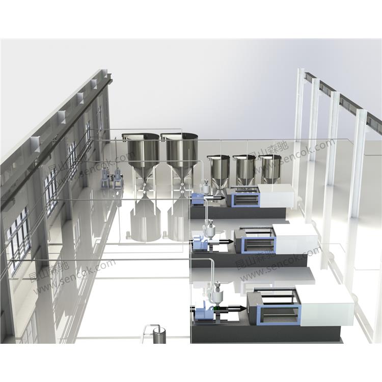 辽宁挤出机供料系统施工安装 全自动配料系统