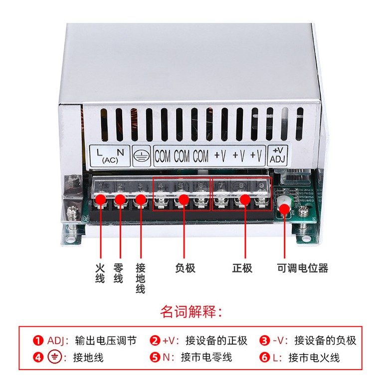 MS-800W-24V小体积电源 水泵电源 通风天窗电源