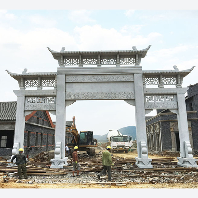 鄉(xiāng)村門樓牌坊 三盛石業(yè)