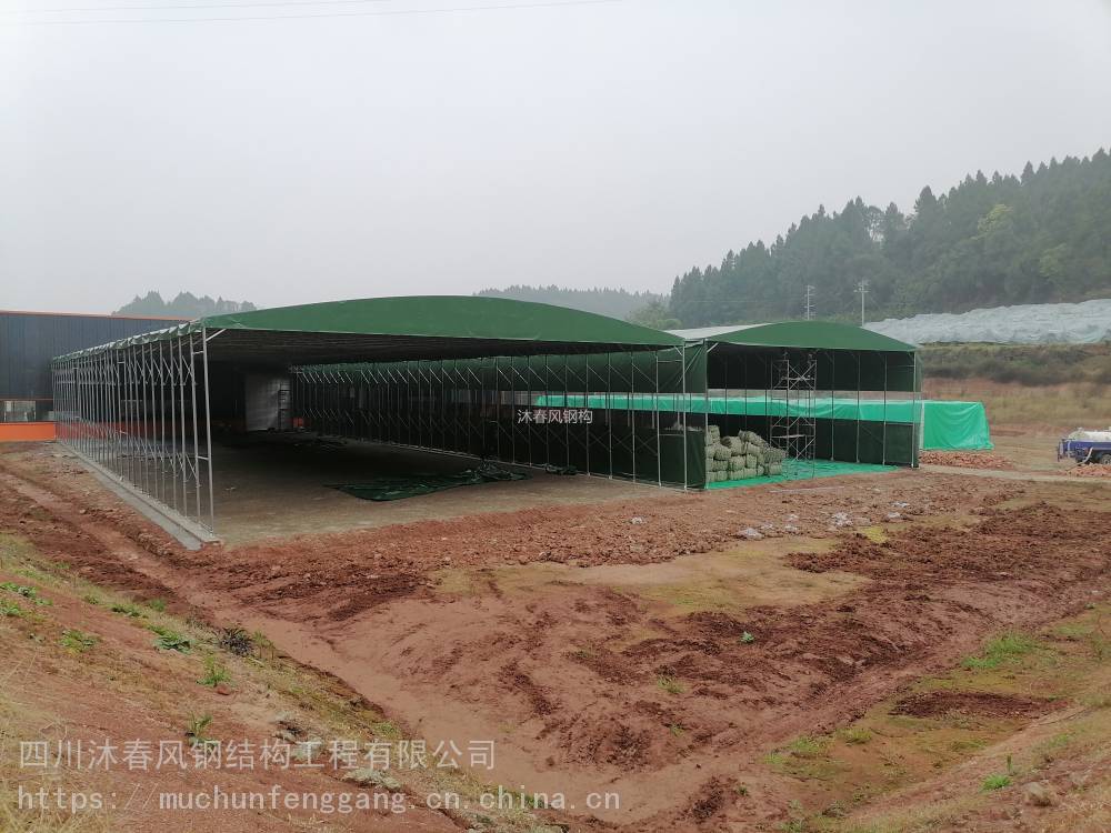 大型物流帐篷 户外防雨棚推拉雨棚-成都