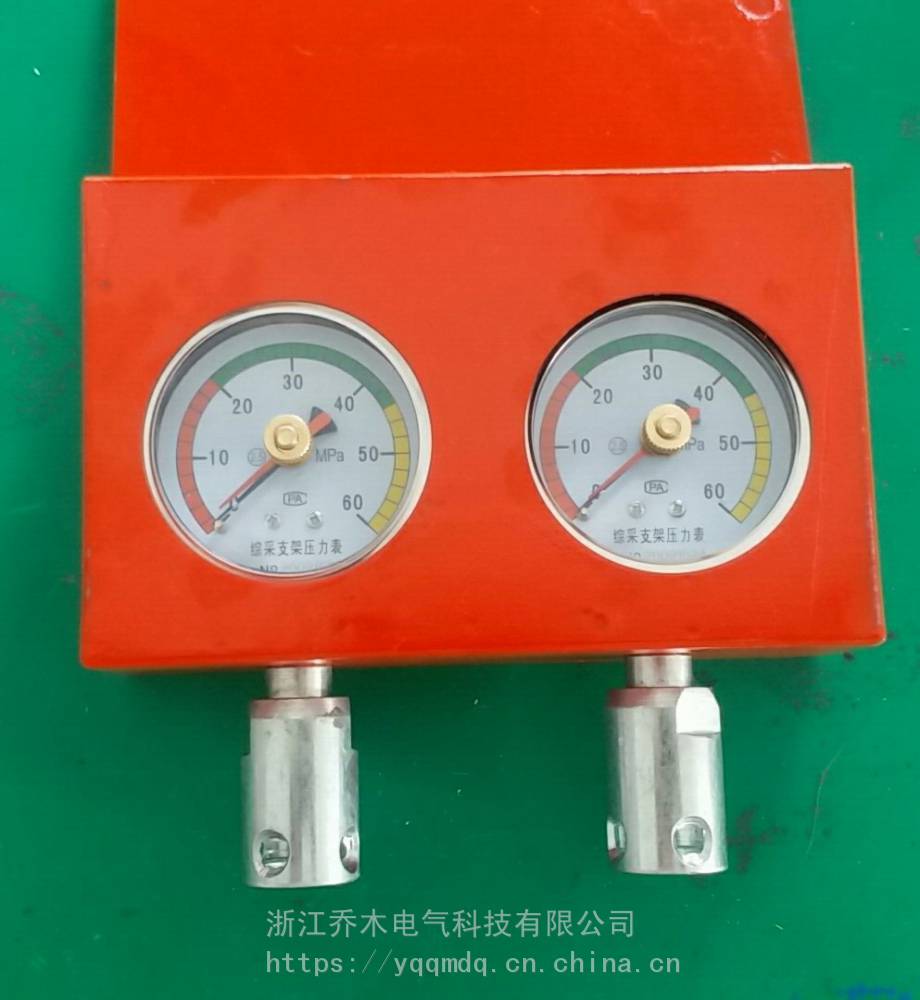 綜采一架雙表BZY60-80MPa 喬木電氣廠家批發 支架測壓表
