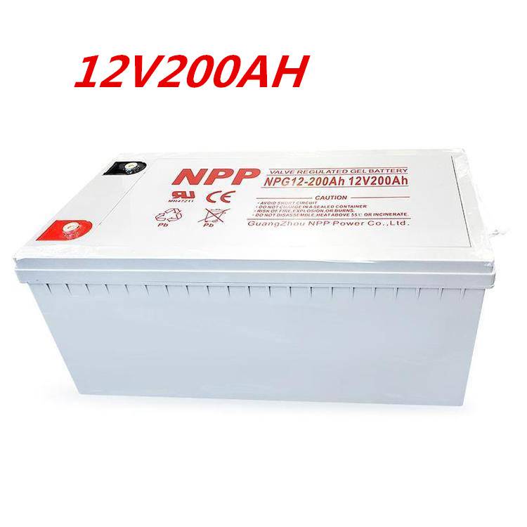 耐普蓄電池NPG12-200 12v200ah 直流屏 UPS EPS **
