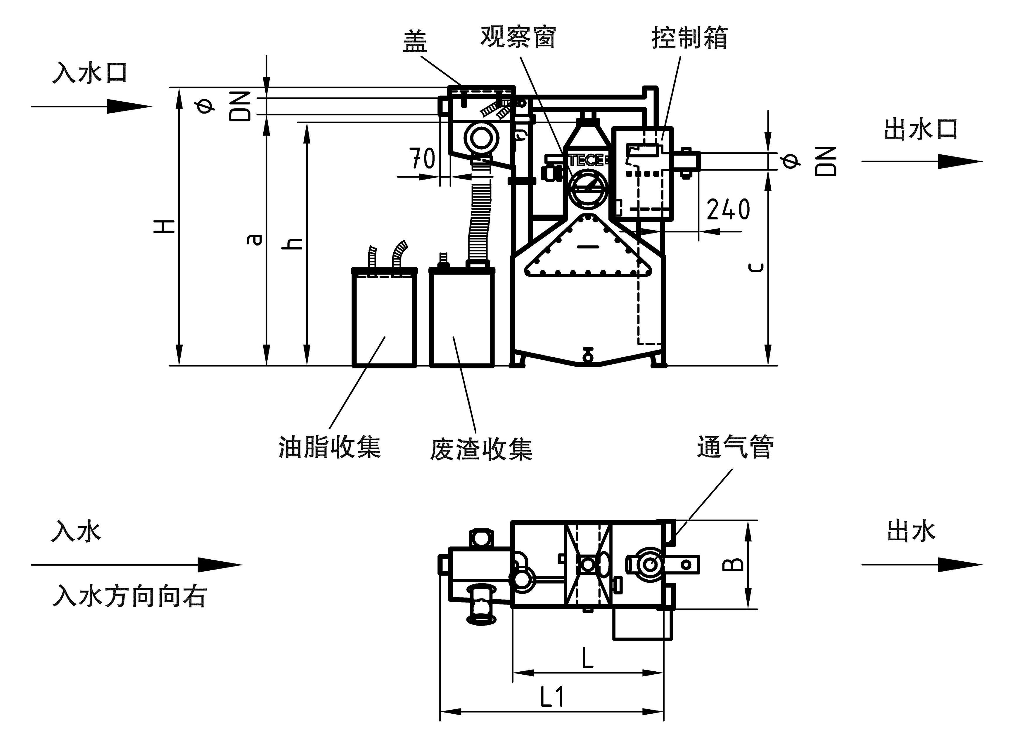 深圳德国TECE油水分离器厂