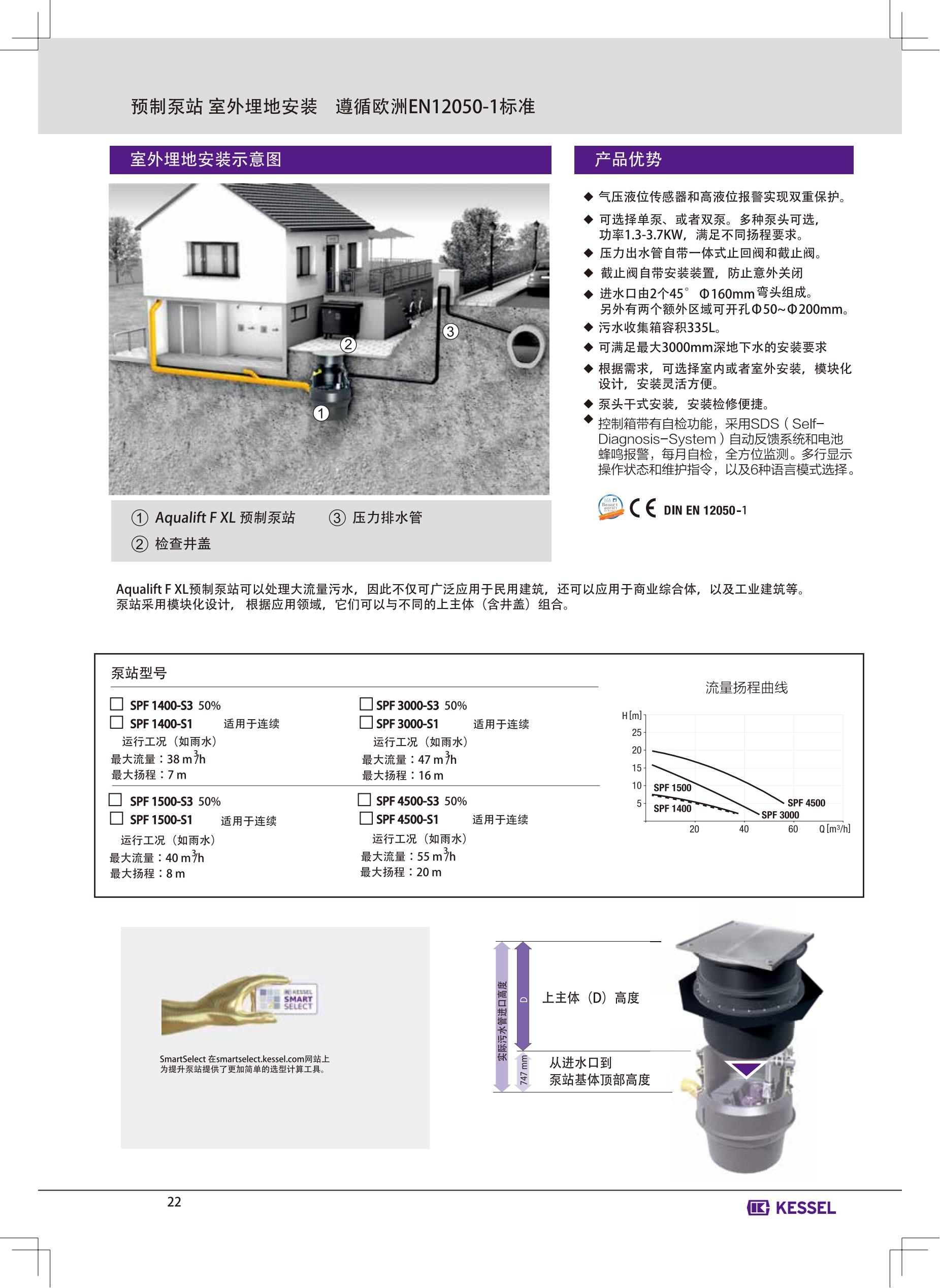 济南德国kessel污水泵