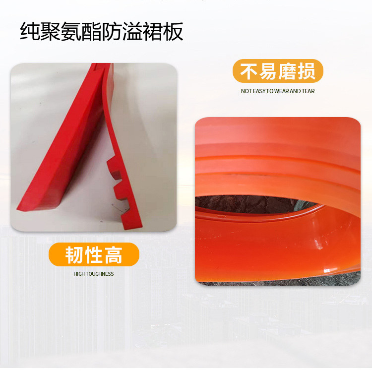 信陽皮帶防溢裙邊 聚氨酯裙邊 配合緩沖床導料槽密封