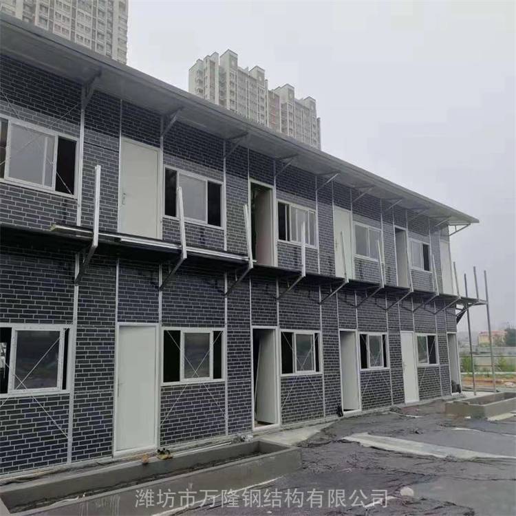 江西工厂建筑工地板房 保温*活动板房 山东潍坊万隆集成房屋