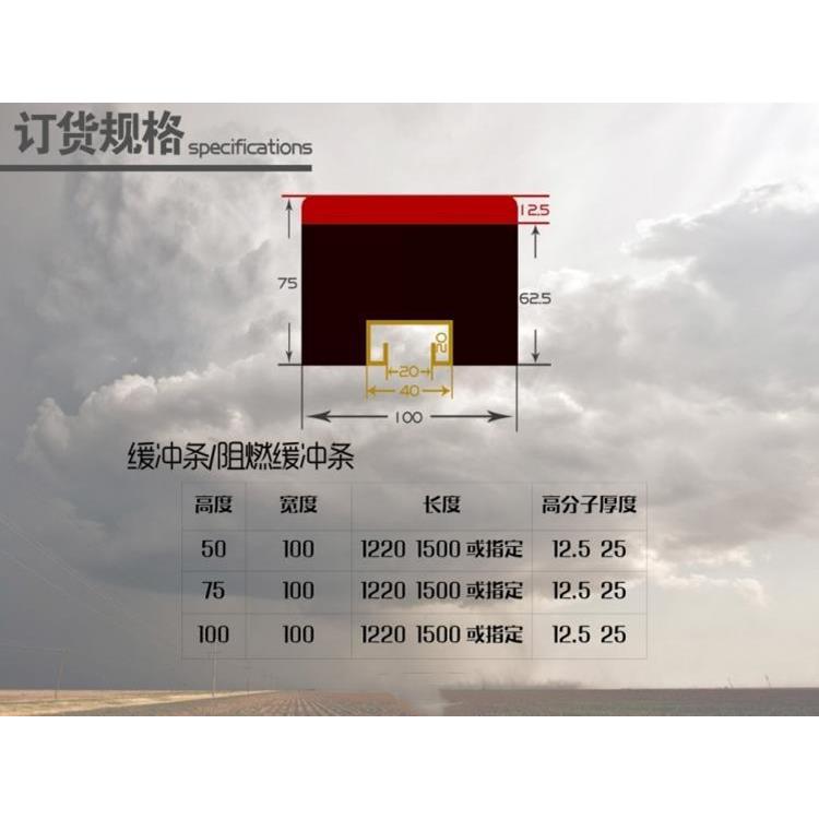撫順鋁合金緩沖條生產(chǎn)廠家