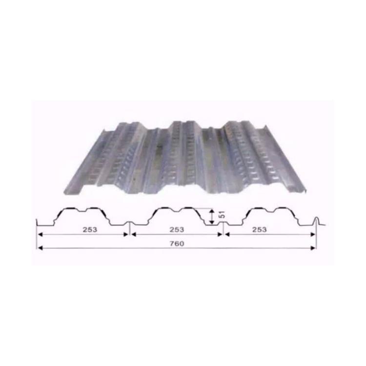 建德開口樓承板YX75-293-880板型 火車站