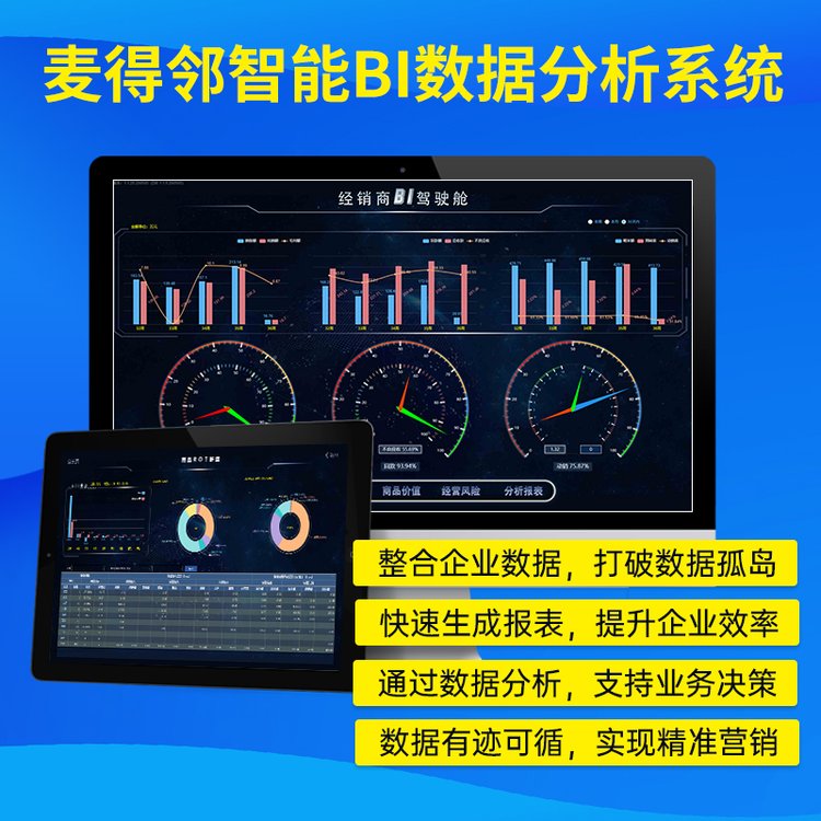 麦得邻BI数据分析系统 BI数据分析 大数据分析平台