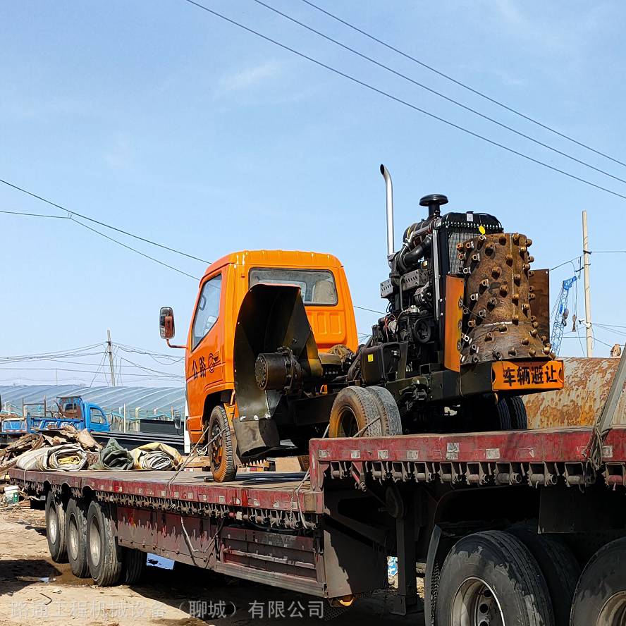 路通马路牙子开沟机 路沿石开槽机 公路开沟机 路面切边机