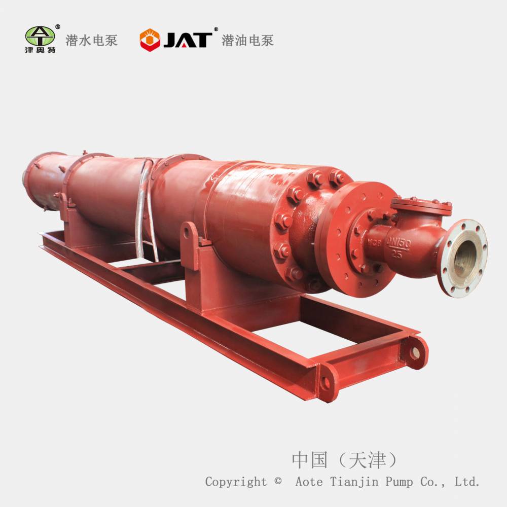 礦用潛水泵_YQ自平衡潛水電泵_每小時(shí)400方_800方流量大型潛水泵