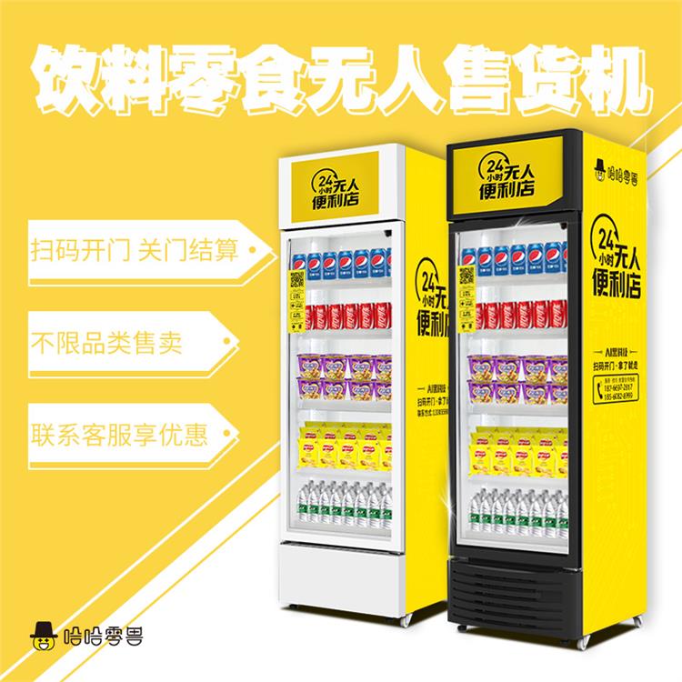 冷凍自動售貨機(jī) 哈哈零獸AI零售柜