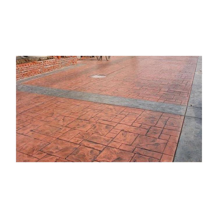 彩色透水路面 渭南生態透水混凝土路面廠 防滑耐磨路面