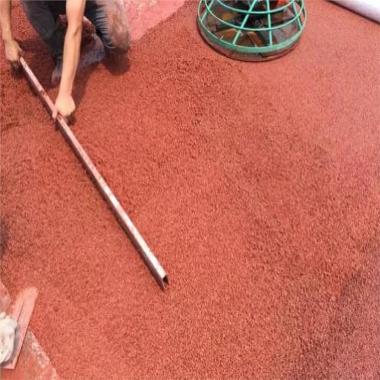 上海滲水路面海綿城市 生態彩色透水混凝土施工價格