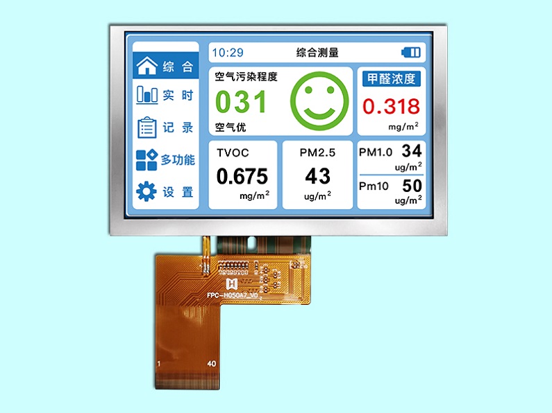 4.3寸电容触摸彩屏