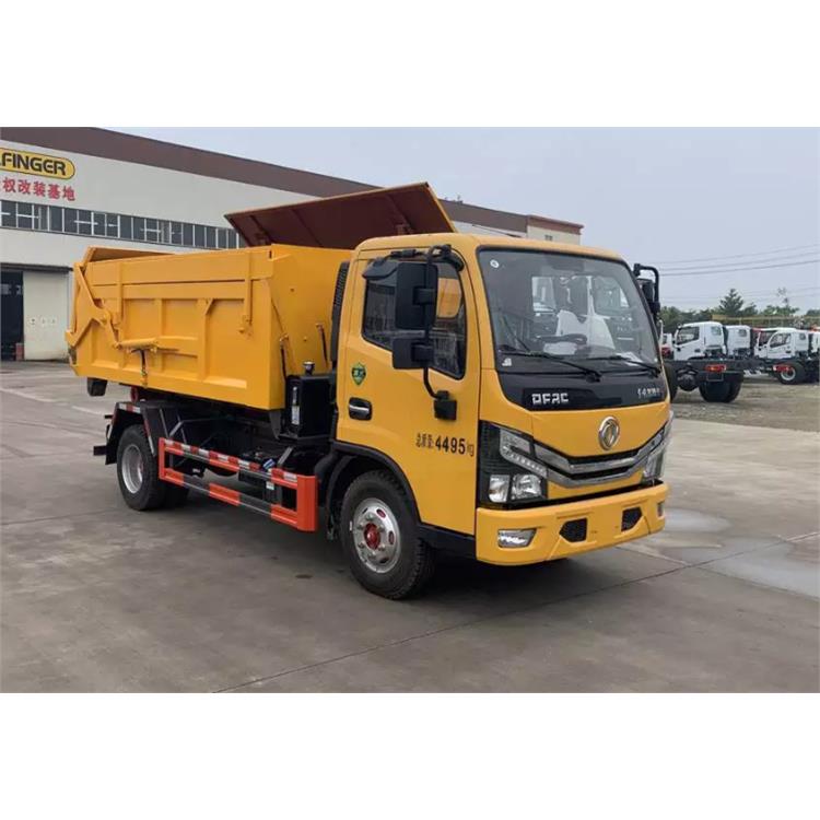 運城建筑鉤臂垃圾車供應 藍牌重載垃圾清運車