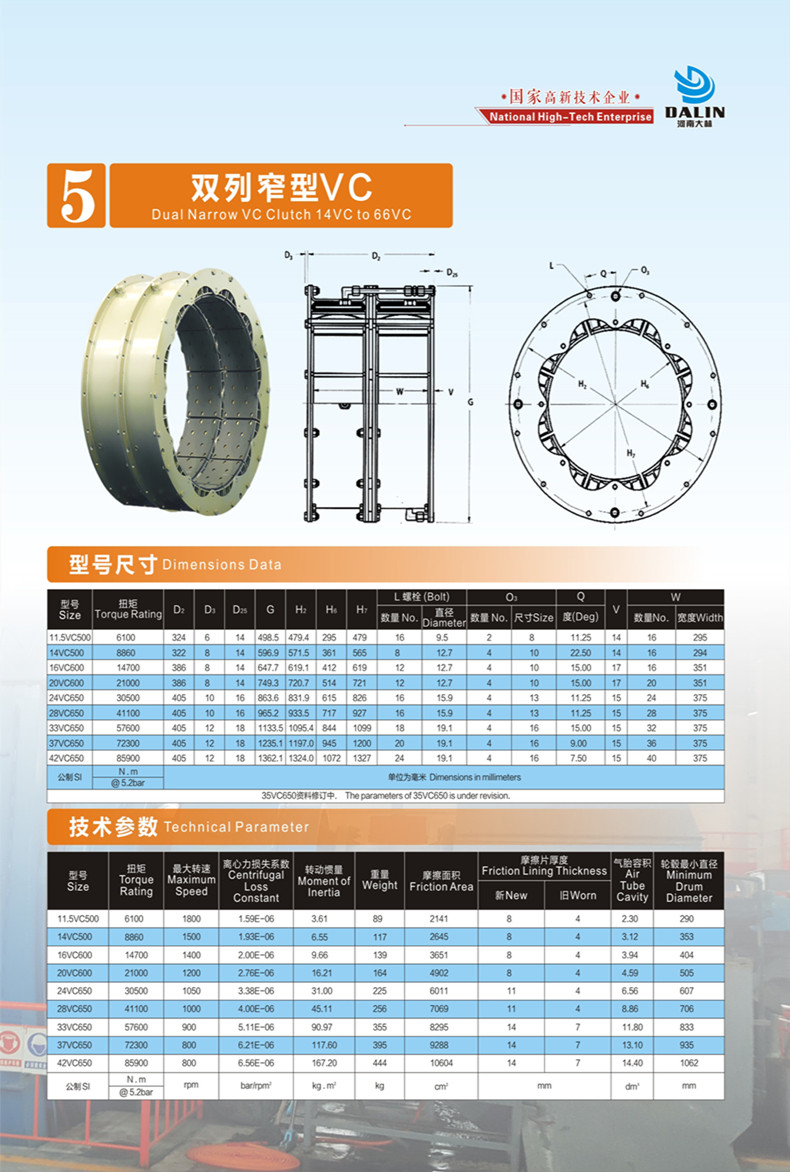 青岛化工设备通风离合器