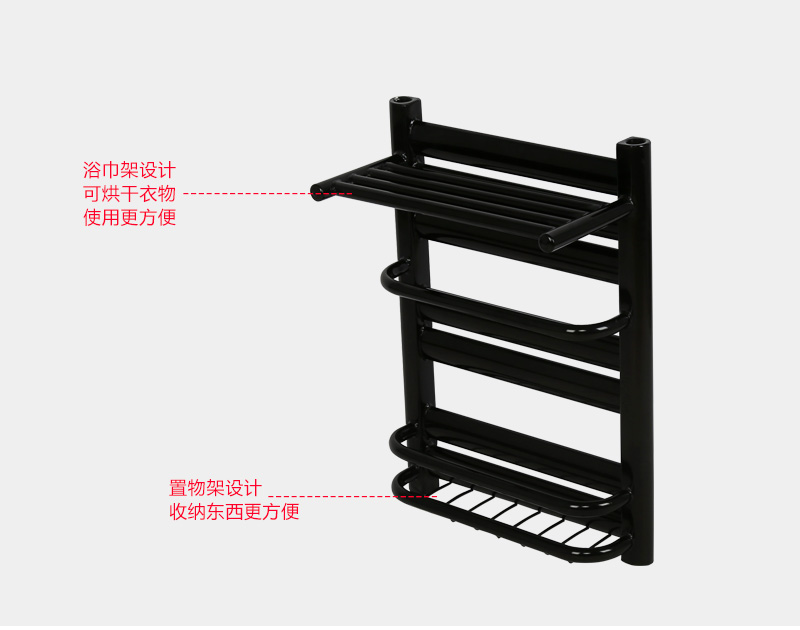 铜铝卫浴散热器图片