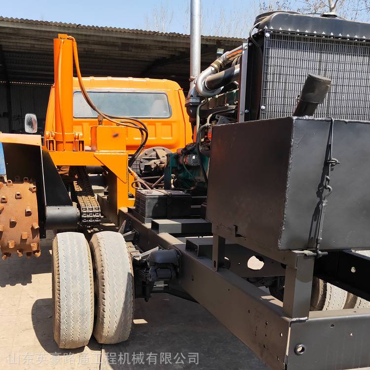供應路通YP600 盤式開槽機 路沿石開溝機 公路切邊機