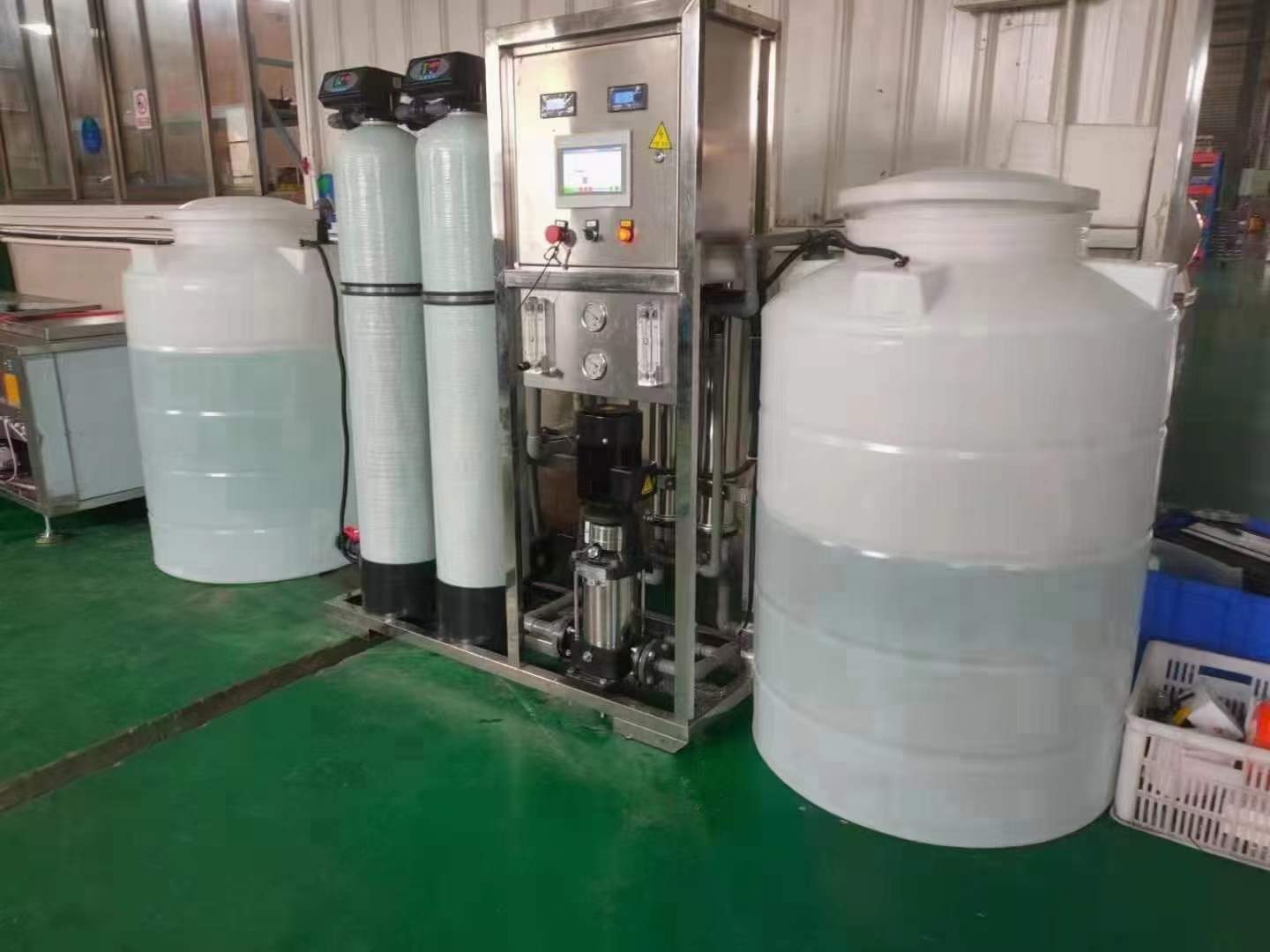 匯泉小型電鍍加工反滲透純水制取設(shè)備