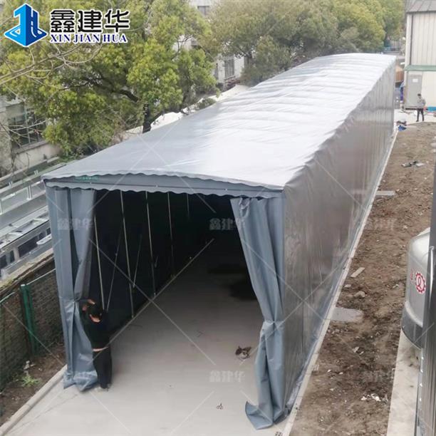 户外自动移动推拉雨棚定做 电动雨棚 加工定制