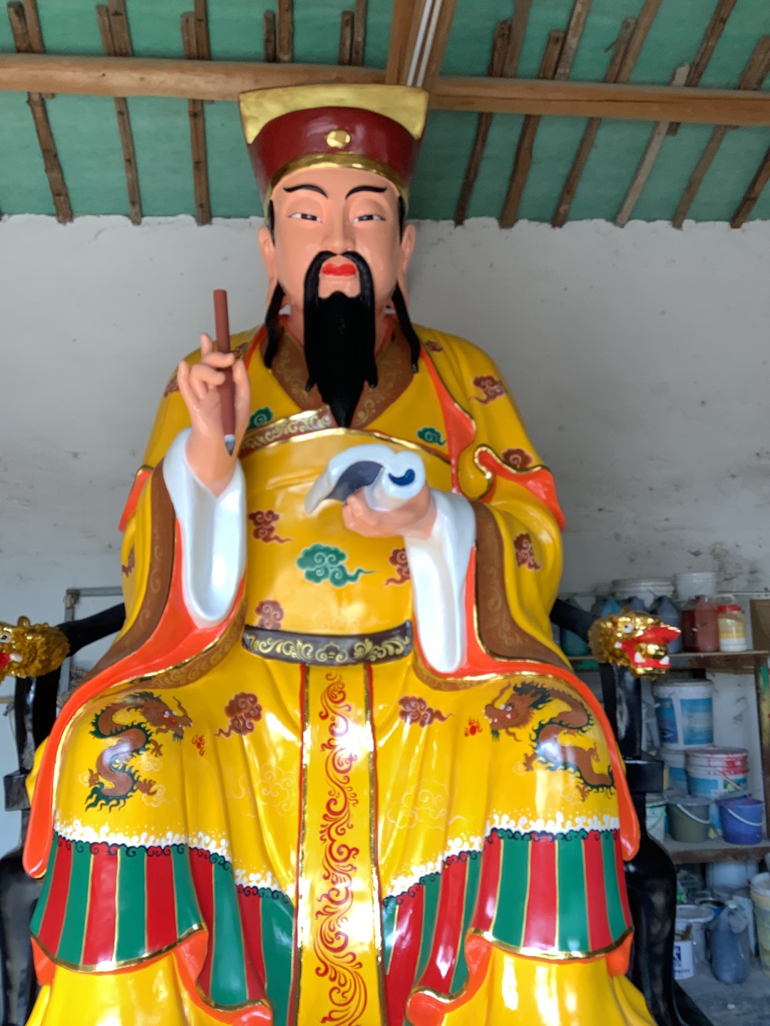一手貨源 東陽樹脂佛像文昌帝君神像