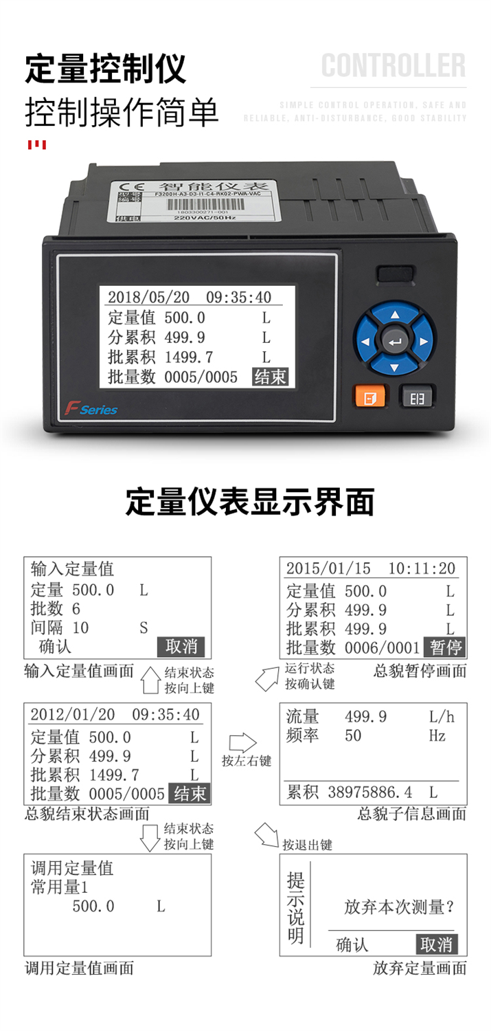 31DL灌装加药加水定量控制仪表