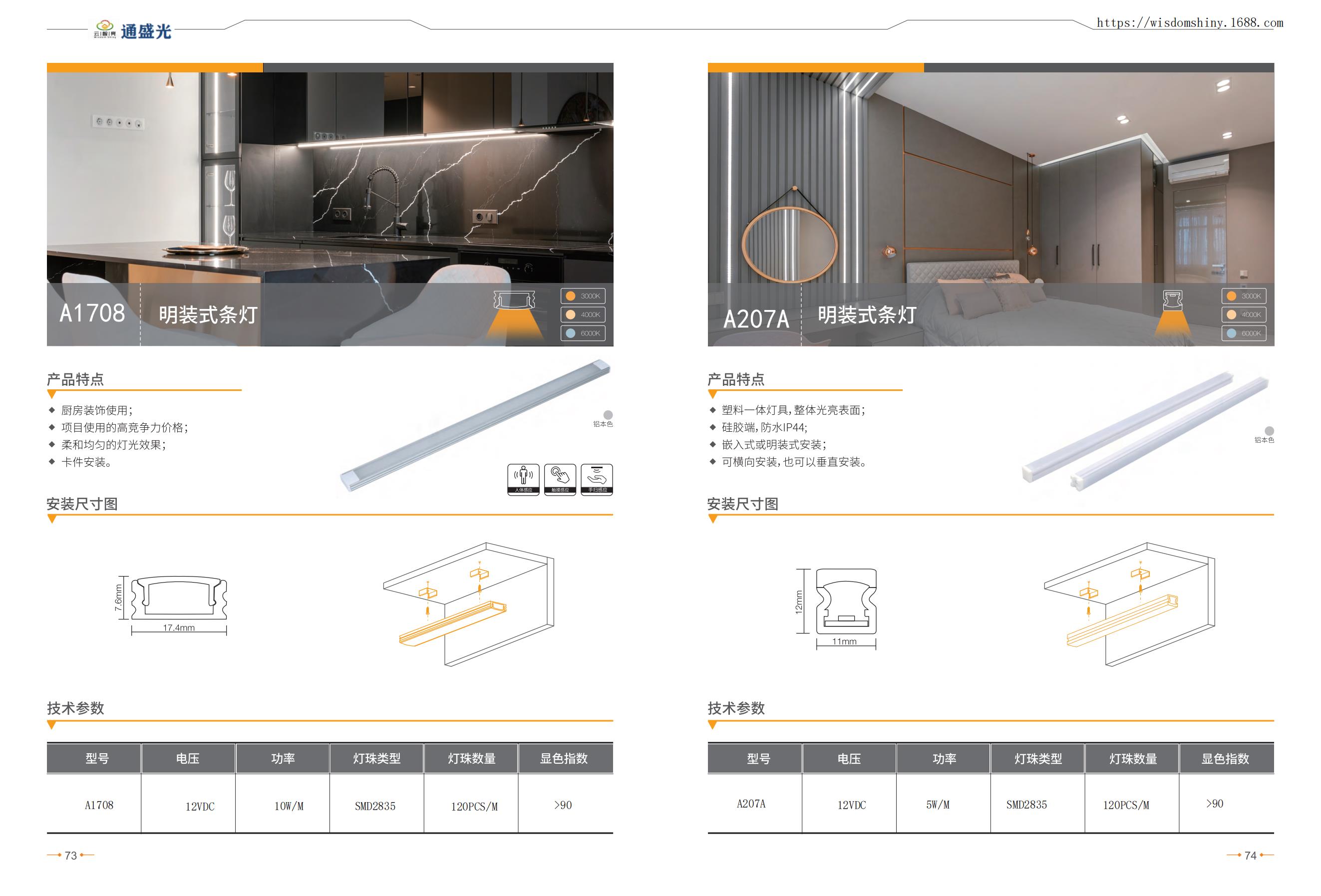 武汉A1711A4000K自然光LED灯