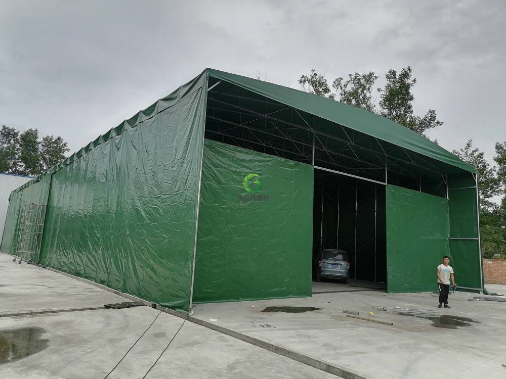 資陽市大型電動推拉棚推拉式帳篷設計生產加工
