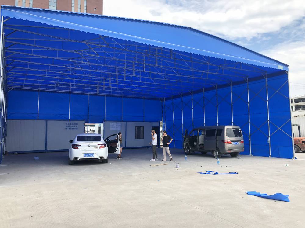 冬季保溫棚施工方案 大型物流遮陽棚 大排檔燒烤用棚 加粗加厚
