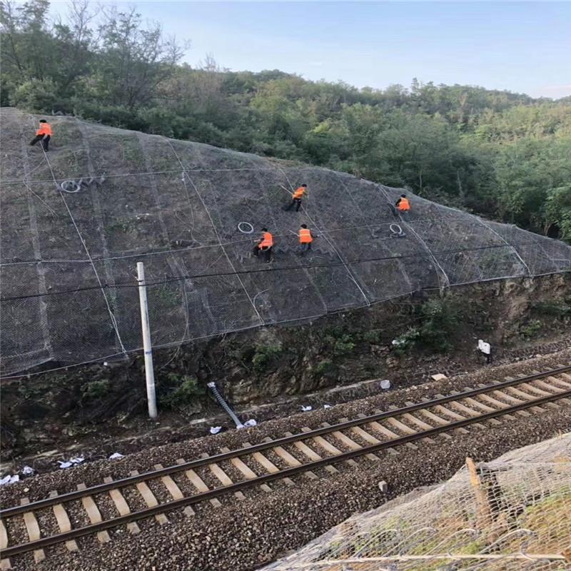 主动钢丝绳防护网定制