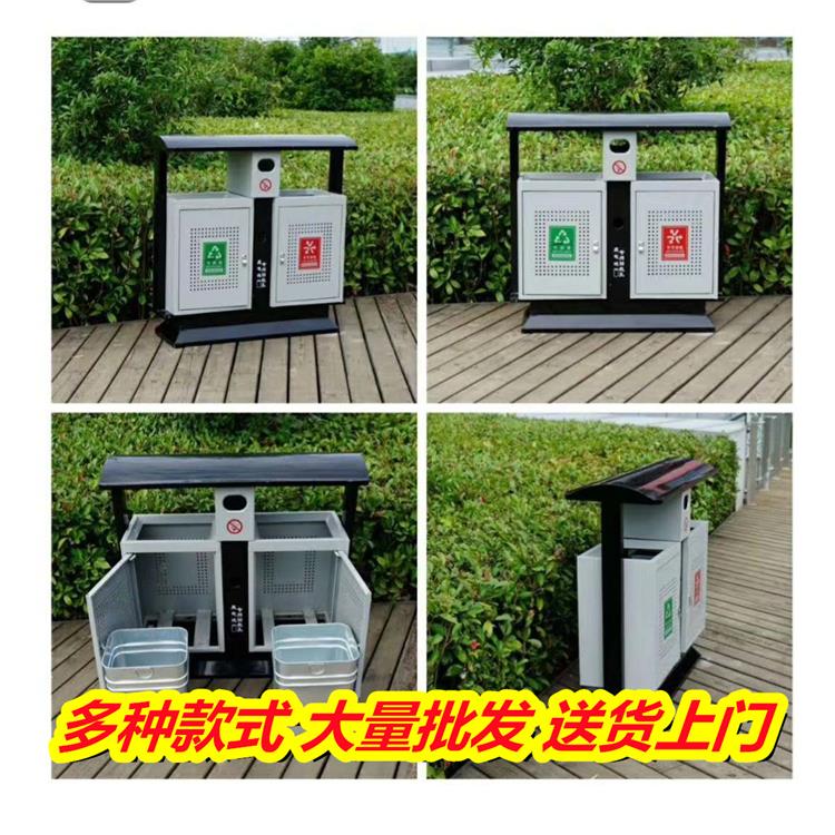 垃圾桶有什么款式_崇左市公園垃圾桶定做