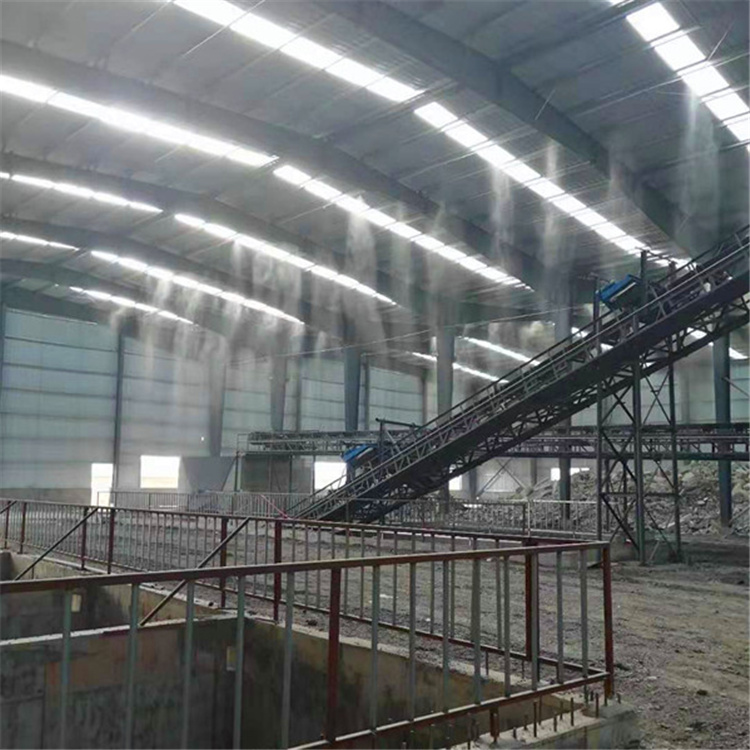 巴中砂石加工場噴淋降塵一站式服務 高壓霧森降塵系統