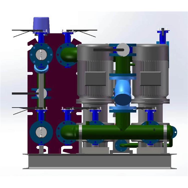 阜新直連混水換熱機組 多型號  可定制
