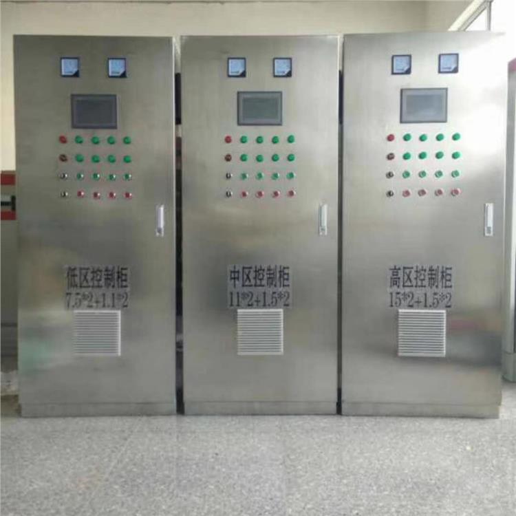 菏澤智能換熱機(jī)組plc控制柜 水泵控制柜