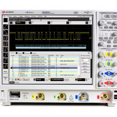 租赁是德MSO9404A 混合信号示波器4 GHz，4 个模拟通道和 16 个数字通道