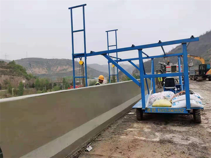 鄭州橋梁排水管施工臺車定制