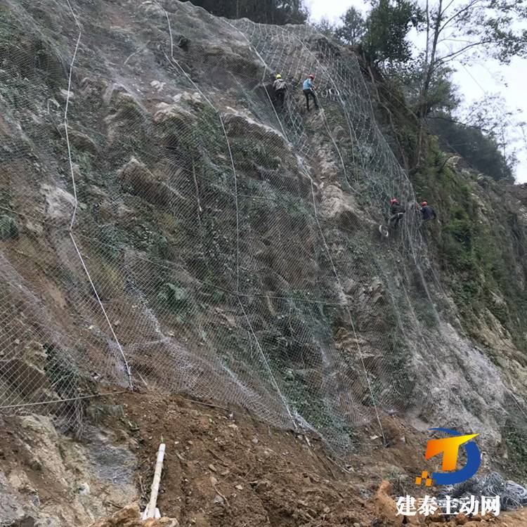 建泰 公路边坡防护网包工包料 主动边坡网 易安装