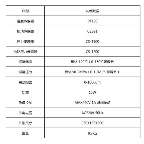 KZB-PC型空压机断油综合保护装置