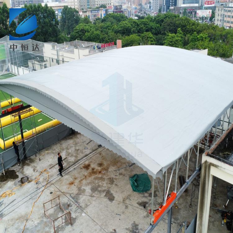 倉庫電動推拉雨棚 量大從優 有利于挪動